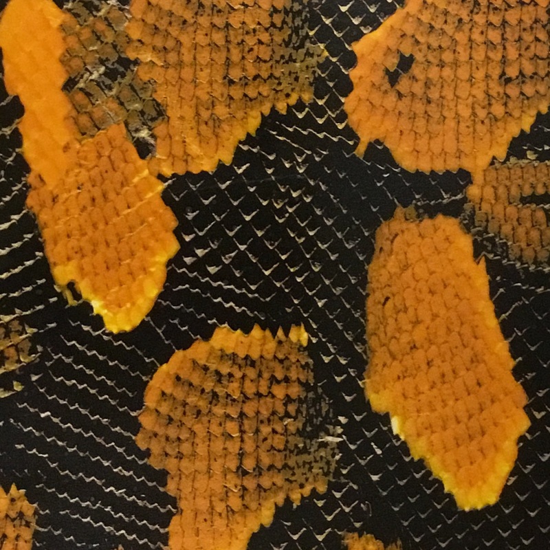 GOLD BOA SNAKE SKIN|LM HALF METER WIDE 50CM X 100CM|METER WIDE 100CM X 100CM